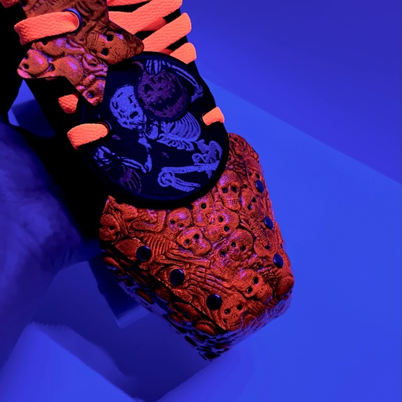 Neon Skeleton toe guards for Roller skates - Picture 14 of 15